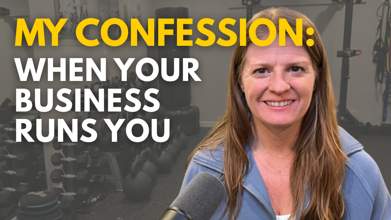 When Your Business Starts Running You as a Personal Trainer When Your Business Starts Running You as a Personal Trainer